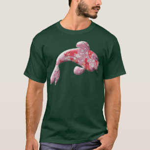 Sakura Koi Japanse Cherry Blossom Flower Cute T-shirt