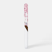 Sakura Kokeshi Doll - Cute Japanese Geisha Girl iPhone 16 Hoesje (Linkerkant)