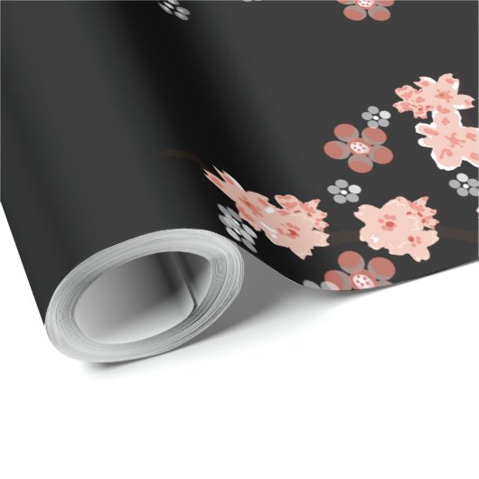 Sakura lacquerware cadeaupapier (Rol Hoek)