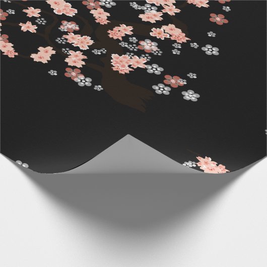 Sakura lacquerware cadeaupapier (Hoek)