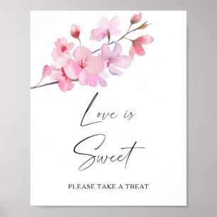 sakura - liefde is lief en een traktatie poster