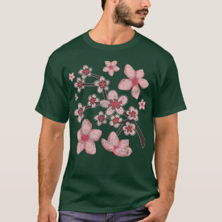 Sakura Lover Japans roze  Cherry Bl T-shirt