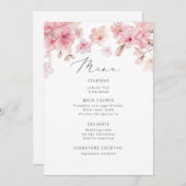 Sakura menu kaart (Voorkant / Achterkant)