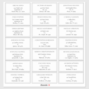 Sakura Mountain   Casual gastAdresetiketten Sticker