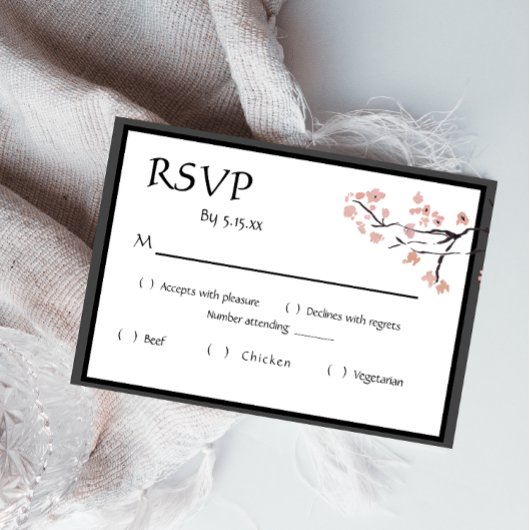 Sakura Mountain | Casual RSVP v2-grens w/datum