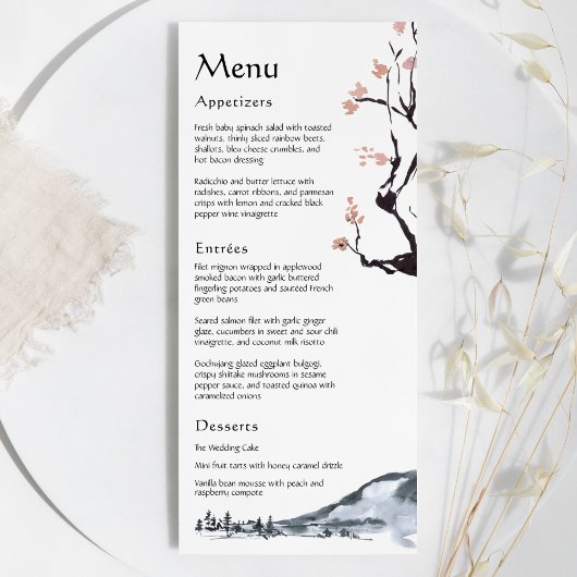 Sakura Mountain | Menu Casual weddenschappen