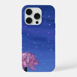 Sakura Painting Phone Case iPhone 15 Pro Hoesje