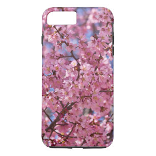 Sakura Pink Cherry Blossom Sky iPhone 8 Plus / 7 Plus Hoesje