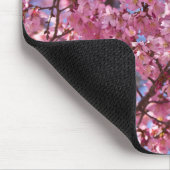 Sakura Pink Cherry Blossom Sky Muismat (Hoek)