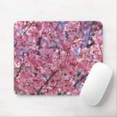 Sakura Pink Cherry Blossom Sky Muismat (Met muis)