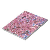 Sakura Pink Cherry Blossom Sky Notitieblok (Gedraaid)