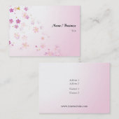 Sakura Pink Visitekaartje (Voorkant / Achterkant)