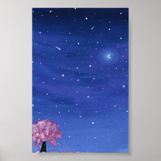 Sakura Print, waarde Poster papier