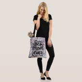 Sakura roze elegante beste mama ooit Moederdag Draagtas (Op model)