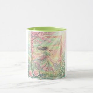 Sakura Samourai japonaise mug