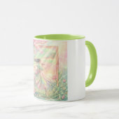 Sakura Samourai japonaise mug (Devant droit)