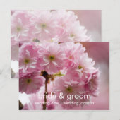 Sakura · Save the Date Briefkaart (Voorkant / Achterkant)