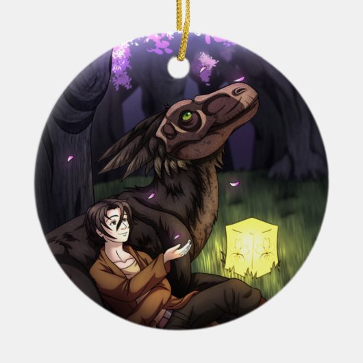 Sakura Season Keramisch Ornament (Voorkant)