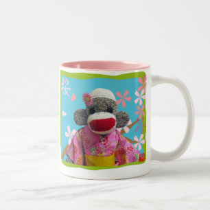 Sakura Sock Monkey Mok