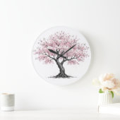 Sakura Tree Clock Grote Klok (Huis)