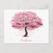 Sakura Tree in Blossom Briefkaart (Voorkant)