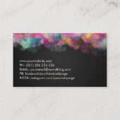 Sakura Tree - Kleurrijke bladeren Visitekaartje (Achterkant)