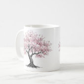 Sakura tree mug koffiemok (Voorkant links)