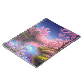 Sakura Trees' sierlijke aanwezigheid Notitieboek (Linkerzijde)