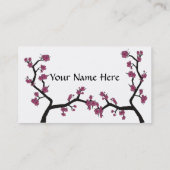 Sakura Visitekaartjes (Achterkant)