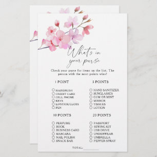 Sakura - Wat zit er in je handtas?