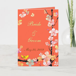 Sakura Wedding Invitation Card