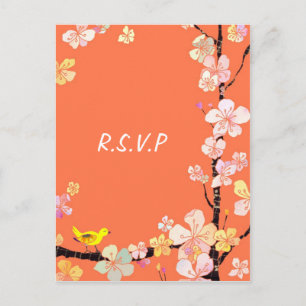Sakura: Wedding RSVP Briefkaarten