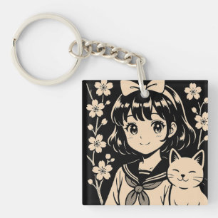 Sakura Whiskers Sleutelhanger