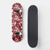 Sakurafubuki Sakura Petals Pattern Skateboard (Voorkant)