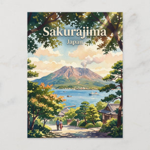 Sakurajima Japan Briefkaart