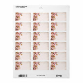  sakuras label (Full Sheet)