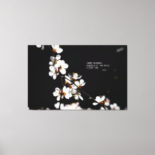 Sakurbloemen Canvas Afdruk
