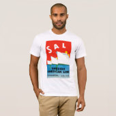 SAL ~ Swedish American Line T-shirt (Voorkant volledig)