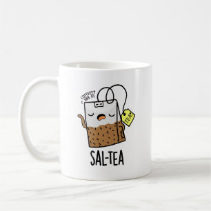 Sal-tea Funny Tea Pun Koffiemok