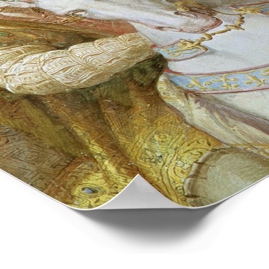 Sala dei Fasti Farnese Poster (Hoek)