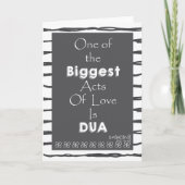 Salaam & Dua - Act of Love Kaart (Voorkant)