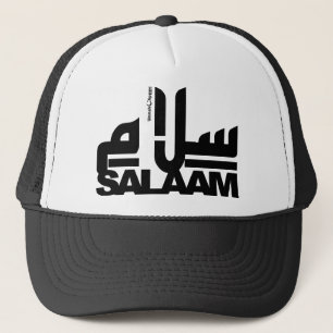 Salaam zwart trucker pet