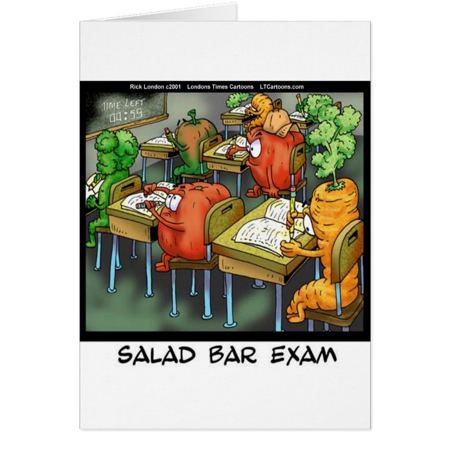 Salad Bar Exam Funny (Voorkant)