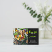 Salad Bar Restaurant Visitekaartje (Staand voorkant)