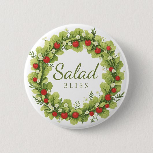 Salad Bliss Ronde Button 5,7 Cm (Voorkant)