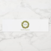 Salad Bliss Waterfles Etiket (Enkel label)