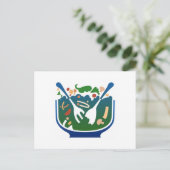 Salad Briefkaart (Staand voorkant)