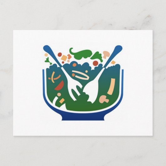 Salad Briefkaart (Voorkant)