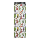 Salad Pattern monogram tumbler Thermosbeker (Achterkant)