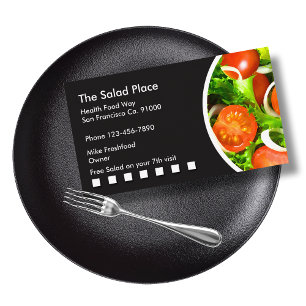 Salad Restaurant Cartes de visite